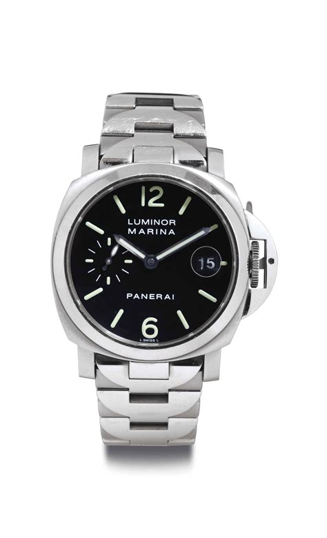 SIGNED OFFICINE PANERAI, LUMINOR, FIRENZE 1860, NO.